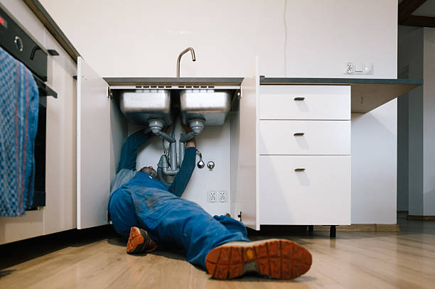 Professional Drain Cleaning technician working in Westford, NY